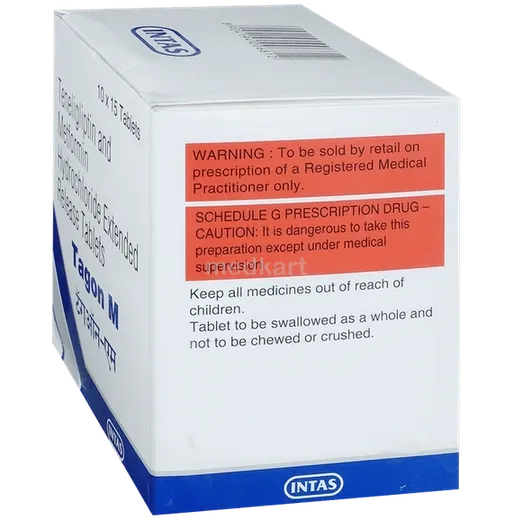 tagon m 20/500mg tablet 15's